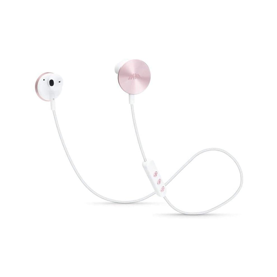 i.am+ Buttons Bluetooth Earphones - (Rose Gold White)