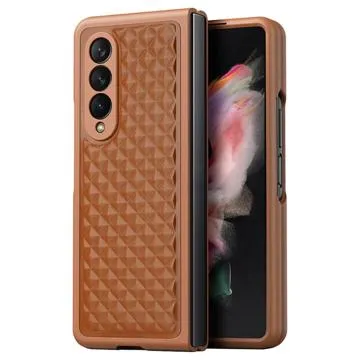 Dux Ducis Venice Samsung Galaxy Z Fold4 Leather Coated Case - Brown