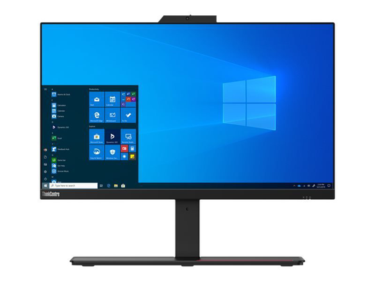 Lenovo ThinkCentre M90a AIO Desktop PC, Intel Core i5-10500 3.1GHz, 8GB RAM, 256GB SSD, 23.8 FHD Non-Touch Display, Intel UHD, DVD-Writer, WiFi, Windows 10 Pro