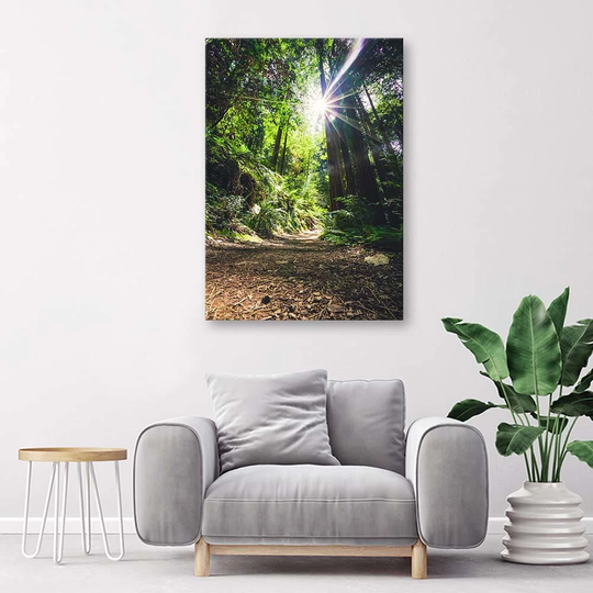 Canvas Print Jungle Forest Nature Green