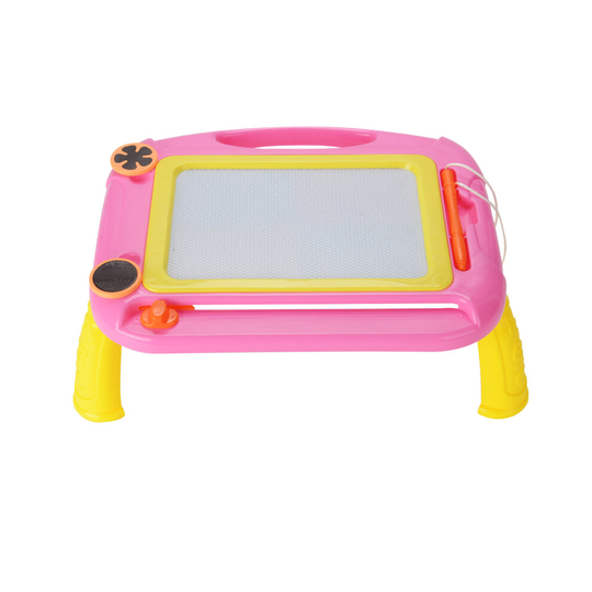(Pink Red) Colorful Magnetic Board Painting Toy