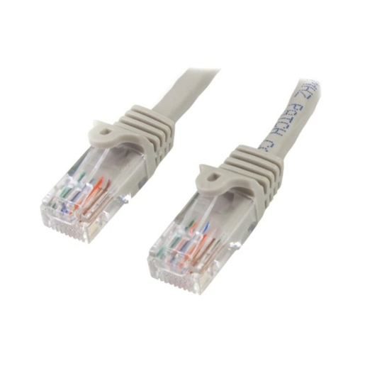 StarTech.com Cat 5e Grey Patch Cable 0.5M