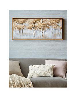 Art For The Home Forest Walks Framed Canvas