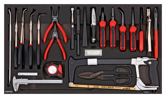 Sonic Pliers & Cutting Set Jumbo (9 German) 26-piece 602605