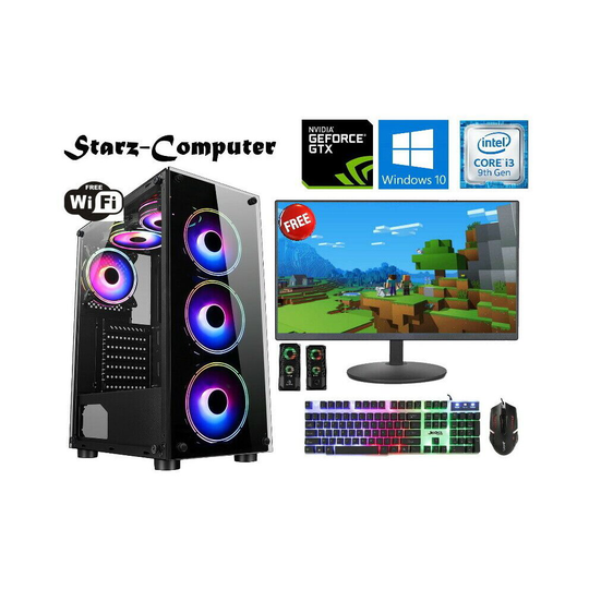 Gaming PC bundle - i5 8GB RAM 1TB GT710 6 Fans