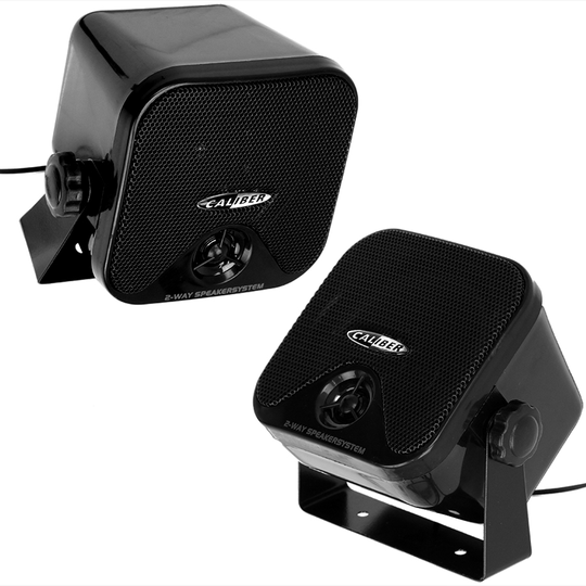 Two 2-way coaxial speaker boxes CSB3