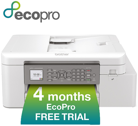 Brother MFC-J4340DWE Inkjet Printer with EcoPro Subscription