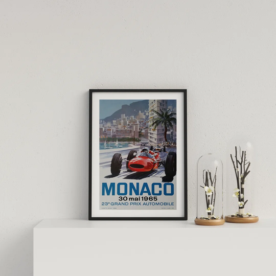 Retro Motor Racing Monaco GP 1965