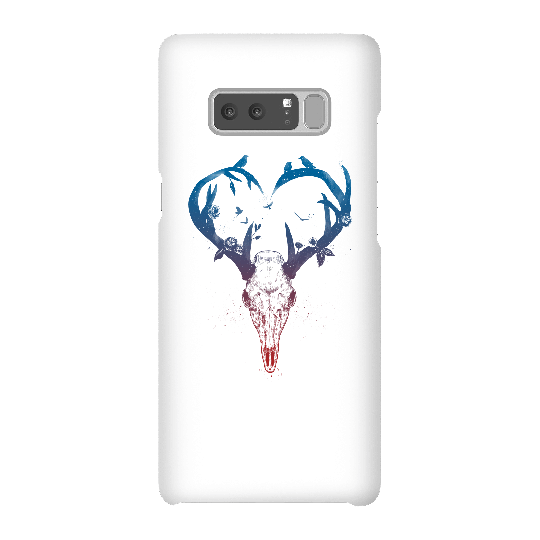 Balazs Solti Antlers Phone Case for iPhone and Android - Samsung Note 8 - Snap Case - Matte