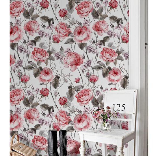 Emaline Bohemian Abstract Wallpaper