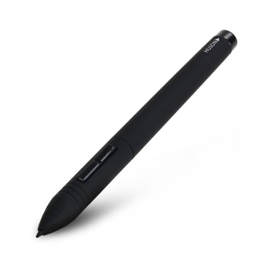 Huion P80 Rechargeable Graphic Drawing Tablet Pen With Built In Li Ion Battery Black