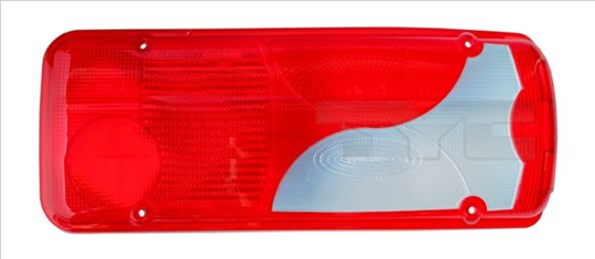 Light glass, combination Tail Light 11-11697-LA-2 TYC 1111697LA2