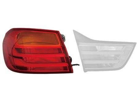 Combination Tail Light 0624921 Van Wezel 0624921
