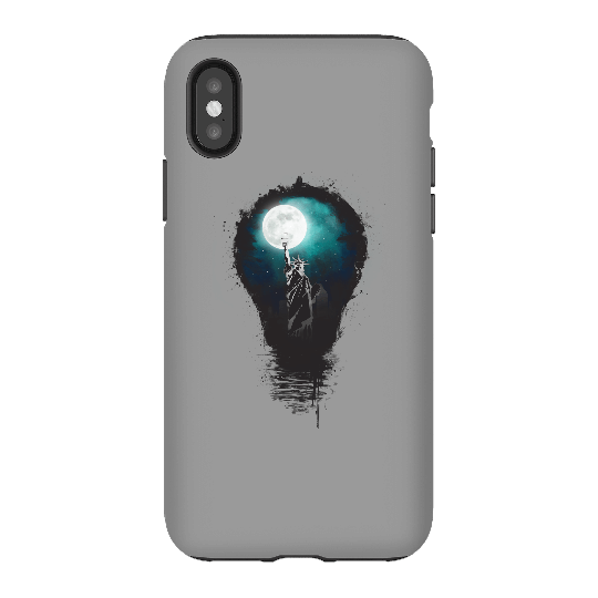 Balazs Solti NYC Moon Phone Case for iPhone and Android - iPhone X - Tough Case - Matte