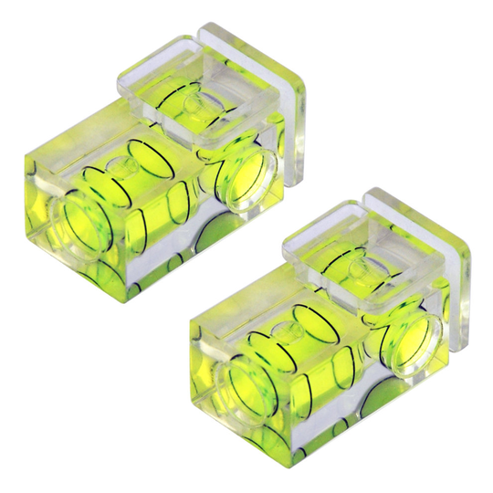 TRIXES X2 Hot shoe camera double spirit level, two axis (2-axis)