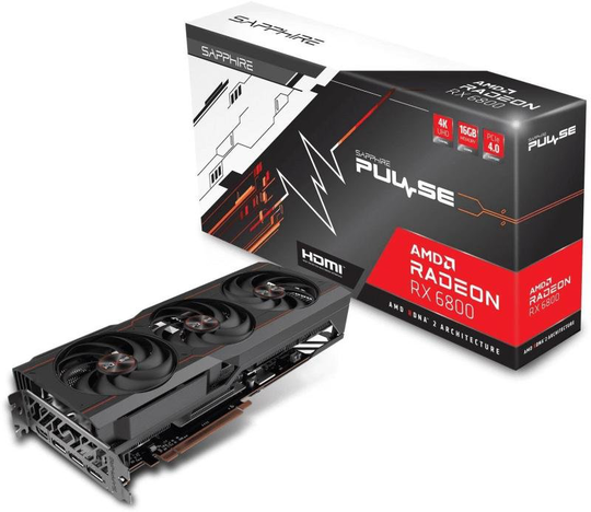 Sapphire Radeon RX 6800 16GB PULSE Graphics Card