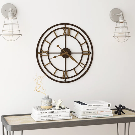 Designer Choice York Station 53.98cm Wall Clock