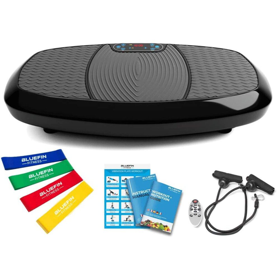 Bluefin Fitness Dual Motor 3D Vibration Platform|Oscillation,3D Motion|Huge Anti-Slip Surface|Bluetooth Speakers|Ultimate Fat Loss|Get Fit at Home