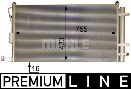 Condenser Air Conditioning 8FC351303-241 by BEHR