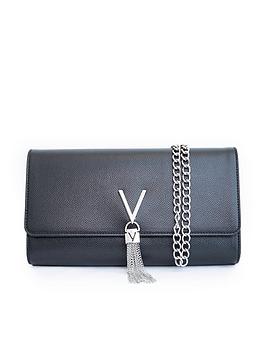 Valentino Bags Divina Large Crossbody Bag - Black, Black, Women