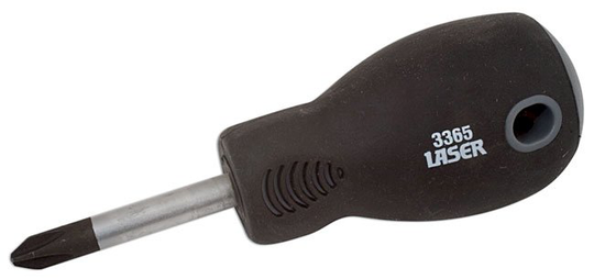 Laser Tools 3365 Screwdriver Phillips Ph2 x 38mm Chrome Vanadium