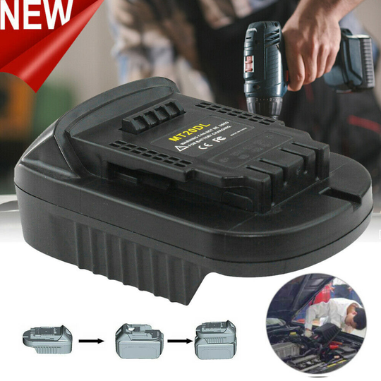 Makita 18V Battery Convert To DEWALT 20V MAX CORDLESS Power Adapter