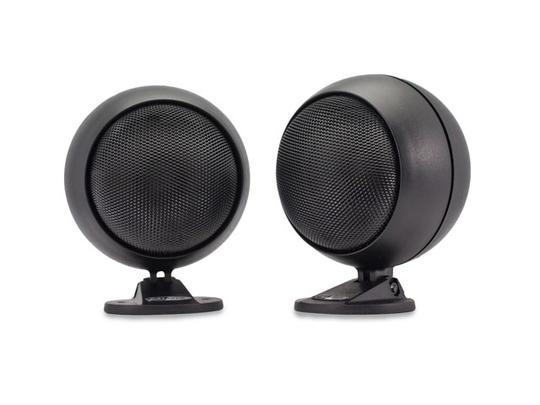Two spherical speakers with mounting base CSB7