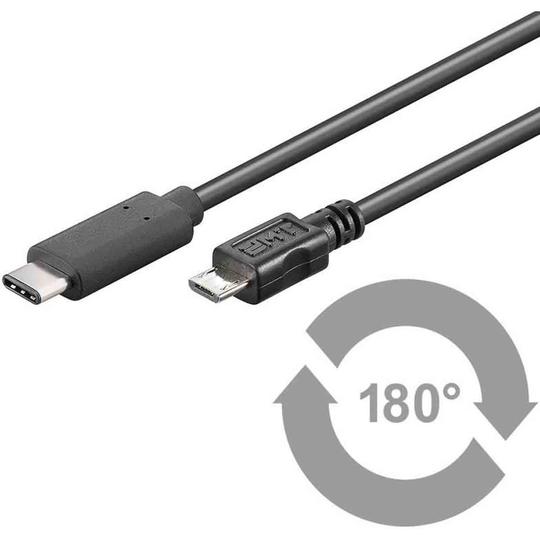 MicroConnect Usb-c To Usb2.0 Micro B 1M