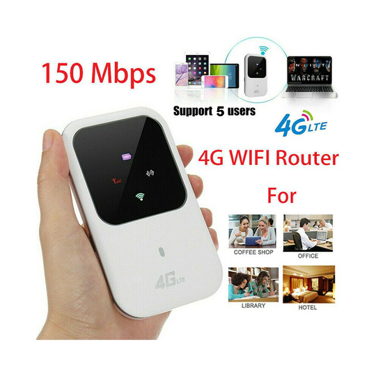 Unlocked 4G LTE Mobile Broadband WiFi Wireless Router MiFi Hotspot