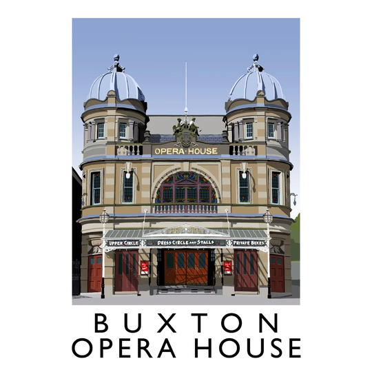 Buxton Opera House 1 by Richard O'Neil - Graphic Art Print on Paper
