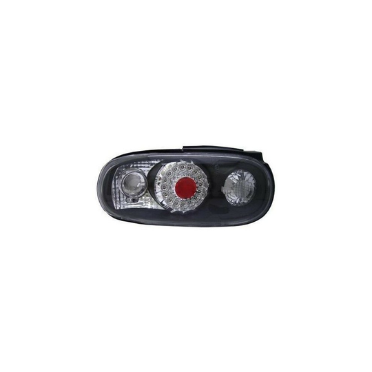 Back Rear Tail Lights For Mazda Mx5 Na -3/98 LED-Ring Clear Black Pair LHD