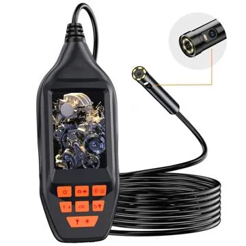 Dual-lens 1080p Endoscope Camera with LED light and Display M30 - 2m