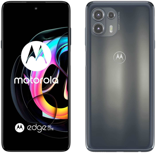 SIM Free Motorola Edge 20 Lite 5G 128GB Phone Electric Grpte