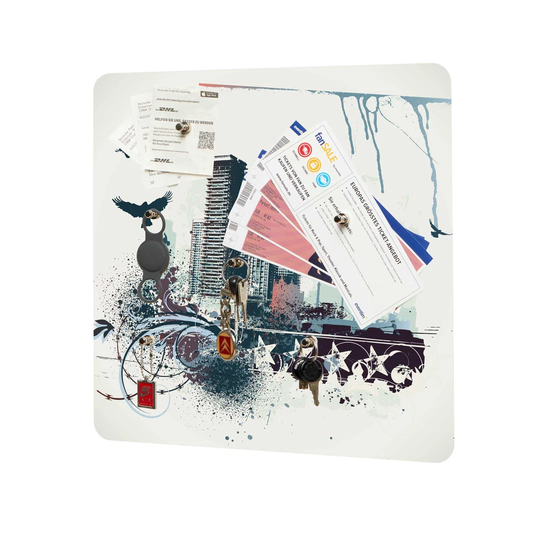 Skyline Magnetic Wall Mounted Magnetic Board