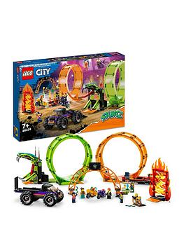 Lego City Double Loop Stunt Arena