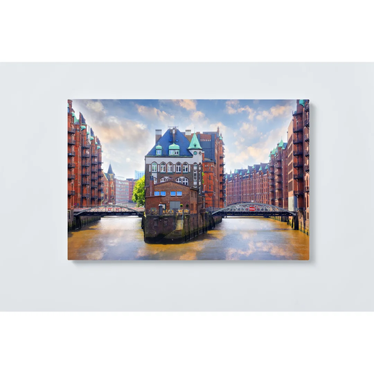 Speicherstadt Magnetic Wall Mounted Cork Board