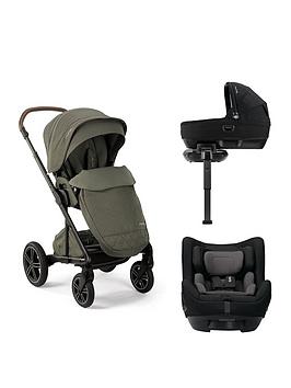 Nuna Mixx Next Cari Travel System Bundle - Pine