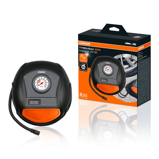 Osram Tire Inflate 200 Tire Inflator OS TYRE200