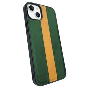 Strap Series iPhone 14 Coated Case - Dark Green