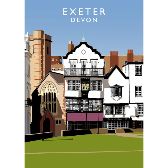 'Exeter 1' Graphic Art