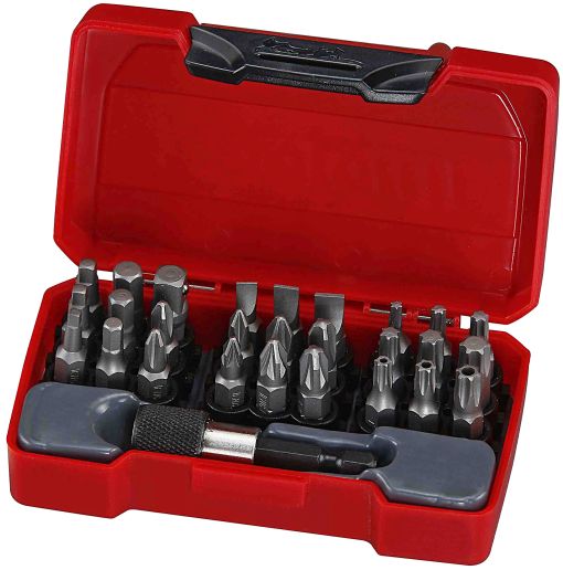 Teng Tools TM028 | 28pc Mixed Bits Set - Slot Philips Pozi HEX TX & TPX