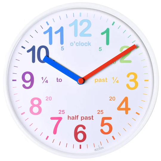 Acctim Wickford Wall Clock - White