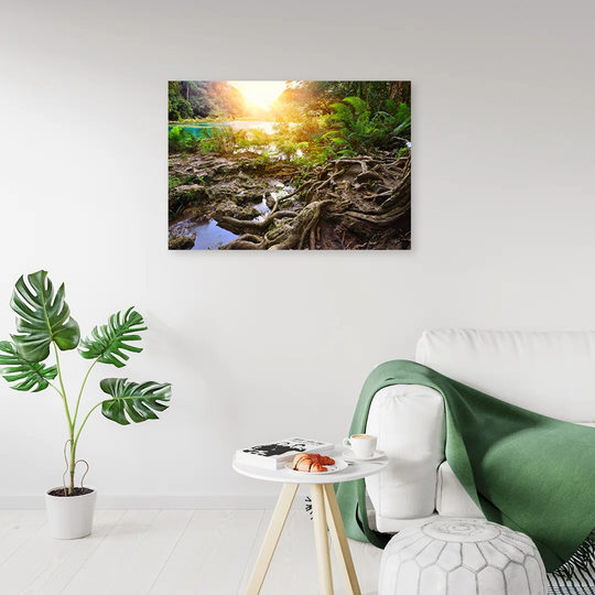 Canvas Print, Yellow Landscapes
