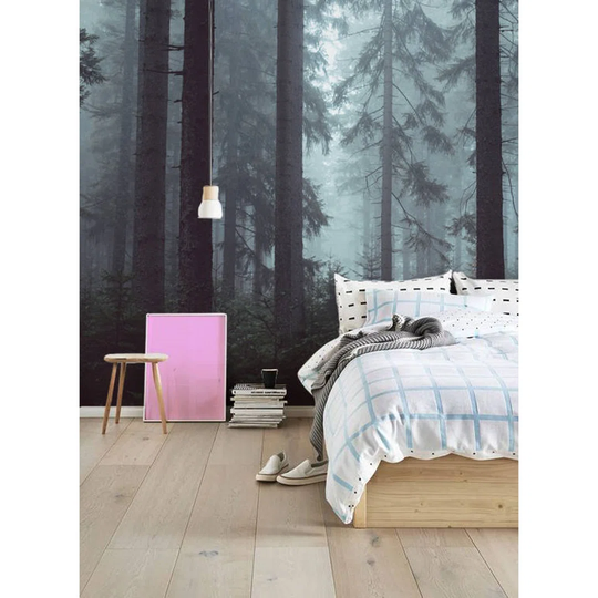 Walllpaper Roll 290X290cm Kitchen Livingroom Bedroom Mural Decoration Wallpaper Material With Print - Misty Forest