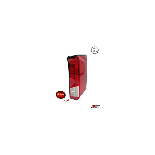 Vw Crafter 2017- On Rear Back Tail Light Lamp Lens Rh Right O/S Side E 32 Mark