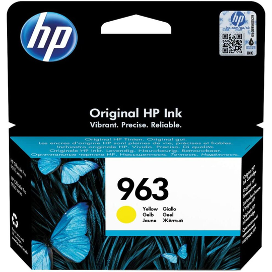 Hp 963 Ink Cartridge Yellow Inkjet 3JA25AE#BGX