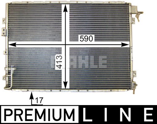 Condenser Air Conditioning 8FC351302-701 by BEHR