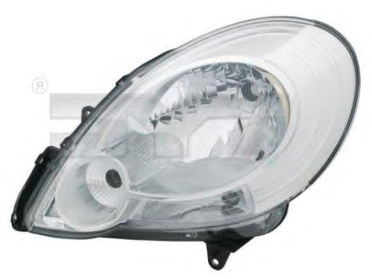TYC Headlights RENAULT 20-1400-15-2 7701068181 Headlamp,Headlight