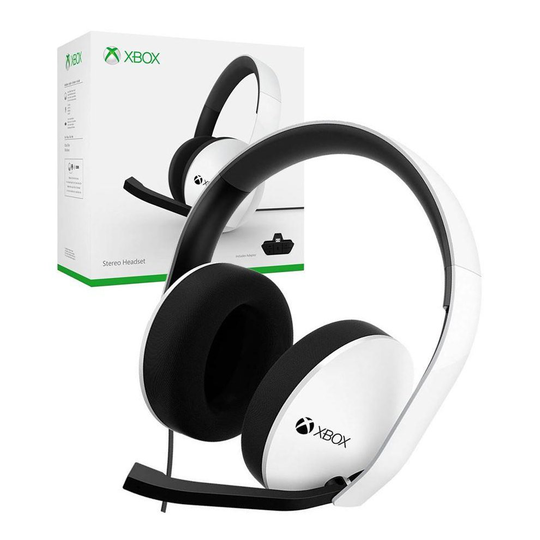 Official Microsoft Xbox One Wired Stereo Headset White