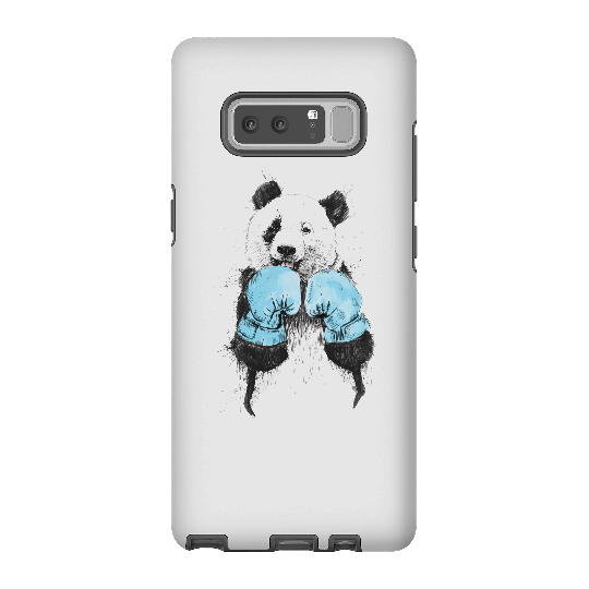 Balazs Solti Boxing Panda Phone Case for iPhone and Android - Samsung Note 8 - Tough Case - Gloss
